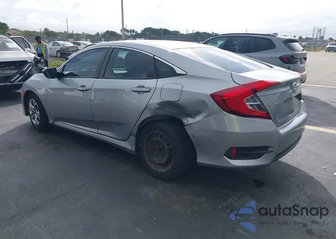 2017 Honda Civic Lx from USA, damaged, VIN 19XFC2F53HE044982